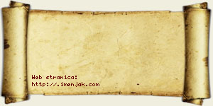 Olga Blagojević vizit kartica